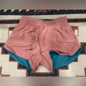 Lululemon reversible athletic shorts